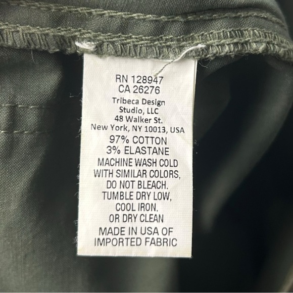 Nili Lotan Jenna Pant in Fall Green Camo 2 - Picture 12 of 12